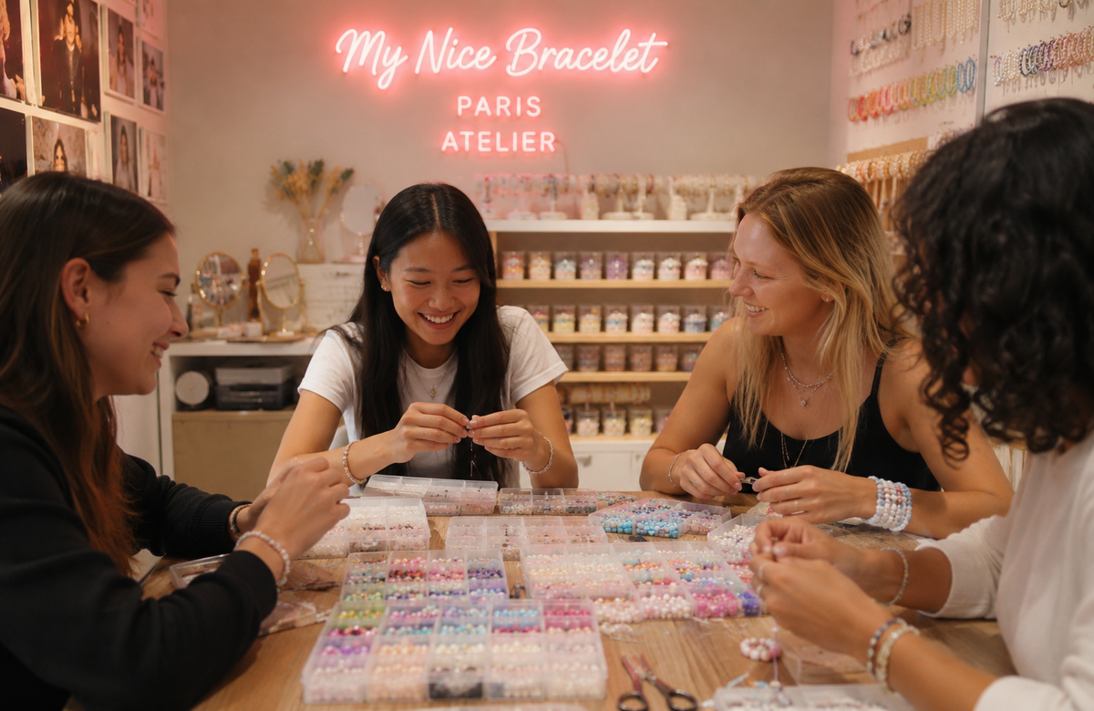 EVJF à Paris : pourquoi l'atelier bijoux fait l'unanimité